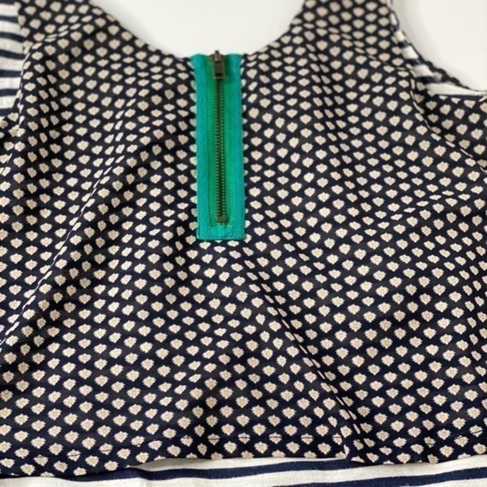 Anthropologie Meadow Rue Navy & White Tank - Picture 6 of 7